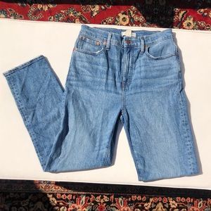 Madewell Classic Straight Vintage Jeans
